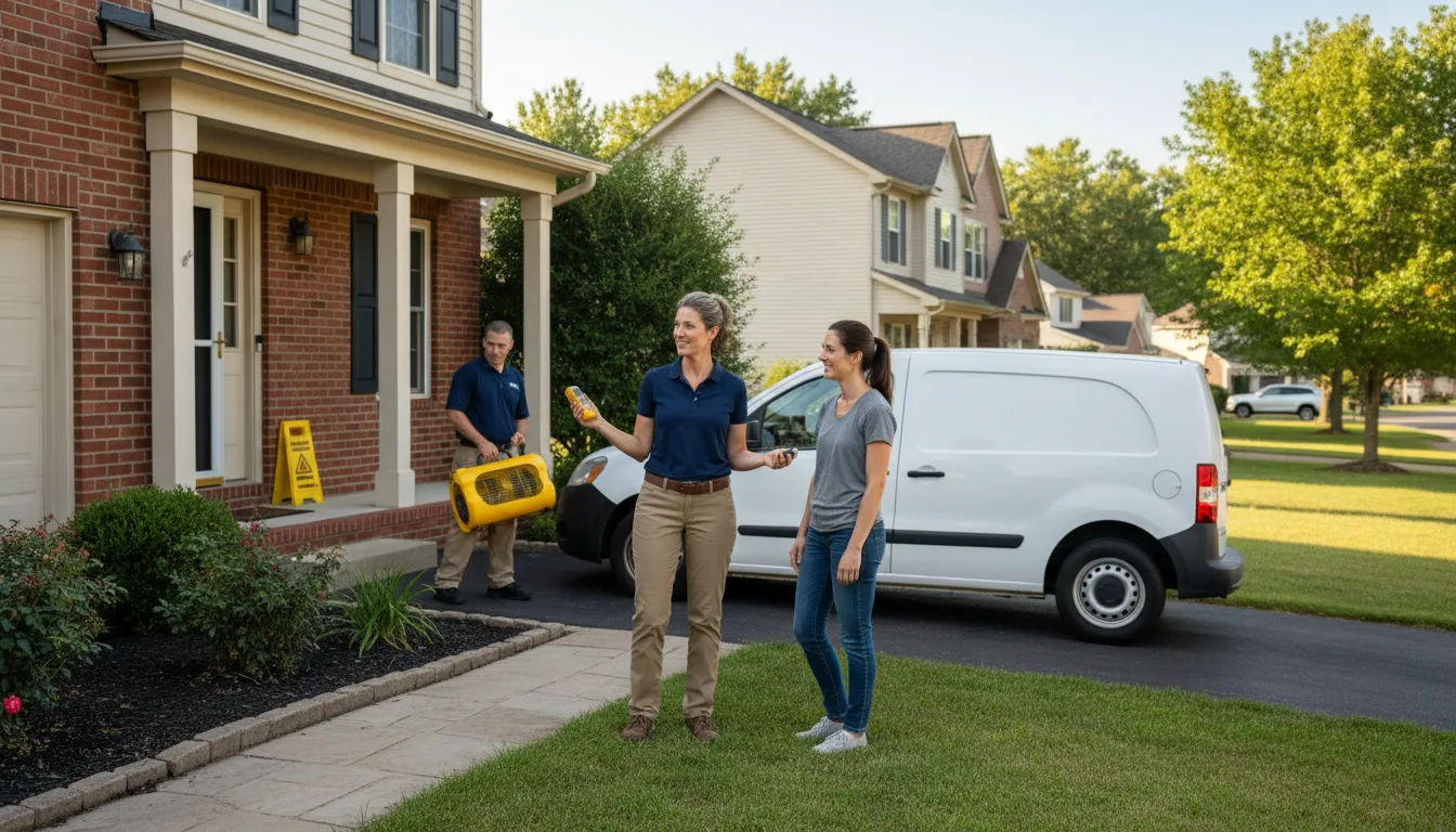 Water restoration image for Flood Water Cleanup, Removal And Restoration Services in Callaway, MD